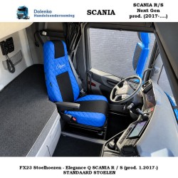 Abverkaufsartikel FX23 Sitzbezüge – Elegance SCANIA R S G P L NEXTGEN (ab 2017) STANDARD SITZE