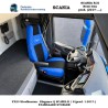 OPRUIMING FX23, Stoelhoezen - Elegance Q, SCANIA R / S (prod. 2017-....) STANDAARD STOELEN