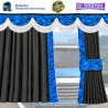 Old Skool Alcantara Pleated Curtains with the iconic look of Danish plush.