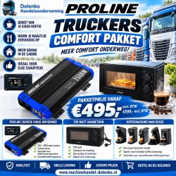 Truckers comfort pakket 24V 2500w omvormer + Senseo + Magnetron