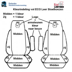 SUPER LUXURY FULL ECO LEATHER CHAIR COVERS SUITABLE FOR VARIOUS BRANDS