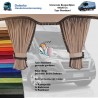 Transporter Curtains Alcantara Fabric 3 models from Simple to Very Luxurious Sets
