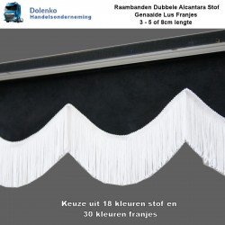 Premium Window Pelmets Double fabric for more atmosphere in your cabin