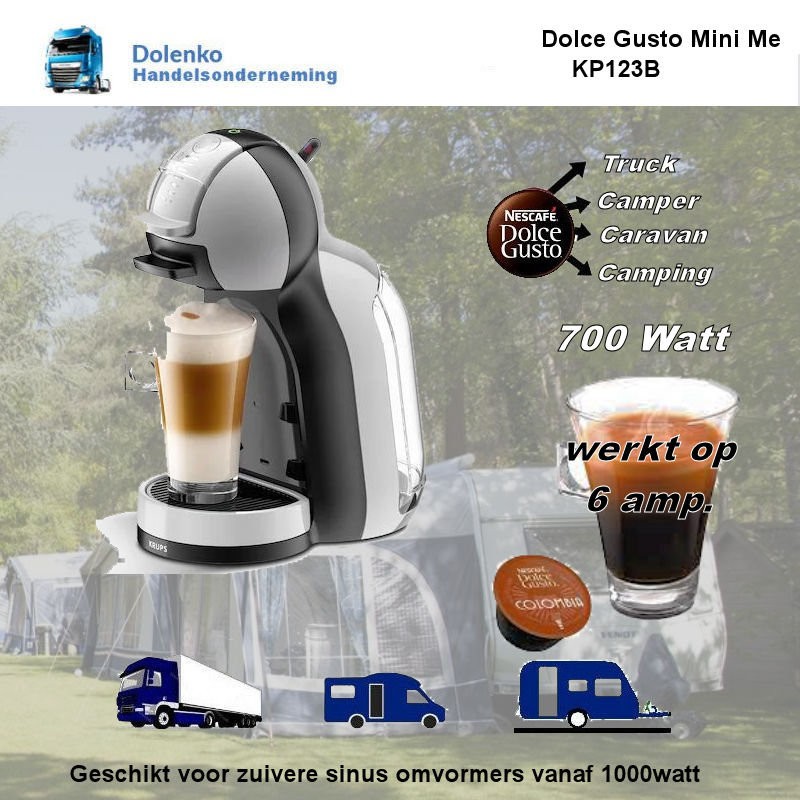 Oh blouse Minder Camping Dolce Gusto MINI ME 700 Watt