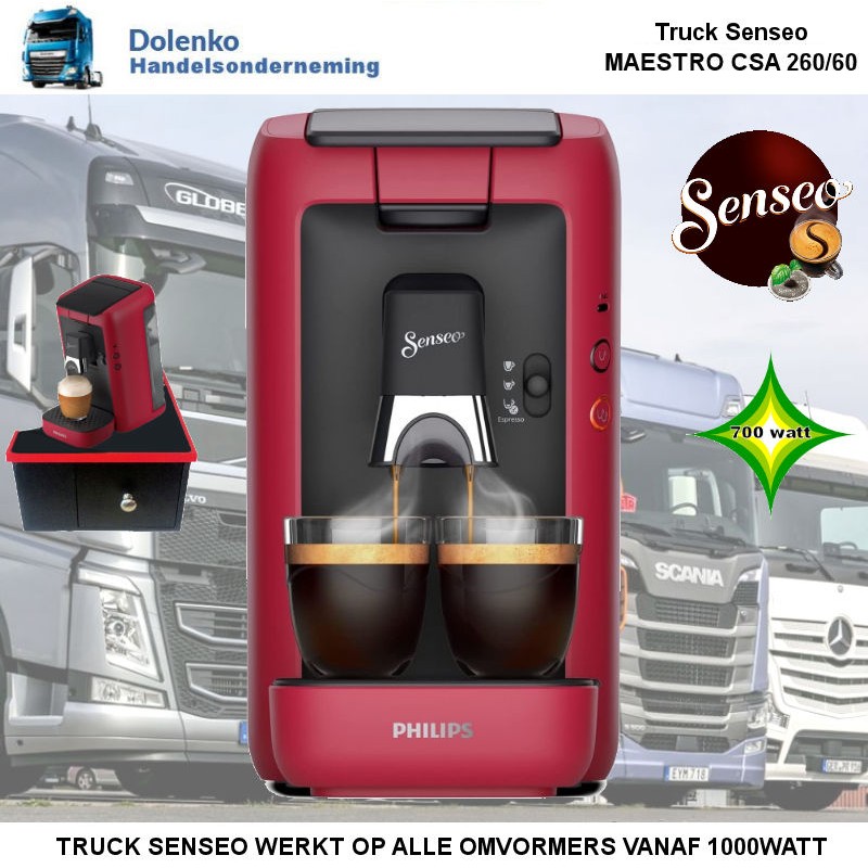 Kenia Verniel twee Truck Senseo Maestro CSA 260/90