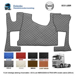 ECO LEATHER TUNNEL COVERS AND FLOOR MATS MERCEDES ACTROS MP4