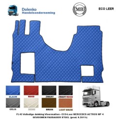 ECO LEATHER TUNNEL COVERS AND FLOOR MATS MERCEDES ACTROS MP4