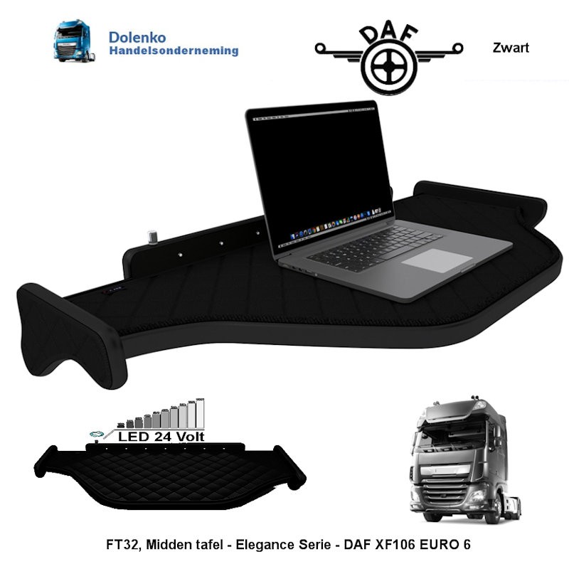 CENTER DASHBOARD TABLE DAF XF EURO 6 - FT32