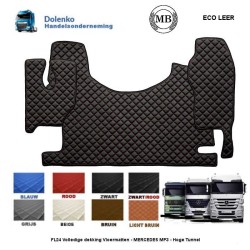 ECO LEATHER TUNNEL COVERS AND FLOOR MATS SUITABLE FOR MERCEDES