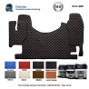 ECO LEATHER TUNNEL COVERS AND FLOOR MATS SUITABLE FOR MERCEDES