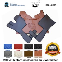 VOLVO ECO LEATHER TUNNEL COVERS AND FLOOR MATS FULL COVERAGE