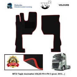 VOLVO FH4 - FH5 - (2013-....) - VLOERMATTEN - BESTUURDER en PASSAGIER - MT32