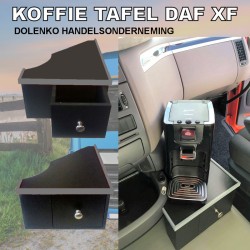Koffietafel DAF XF 105-106 met handige opberg lade