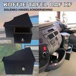 Kaffee Tisch für DAF XF 105 - 106 Modelle mit praktischer Schublade