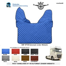 DAF XF 106 (2013-2022) Engine tunnel cover and floor mats Automatic - 2 colors