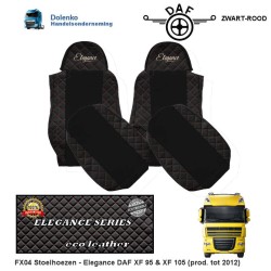 DAF XF 95 & XF 105 (prod. to 2012) ECO LEATHER Sitzbezüge - Elegance FX04-UX04