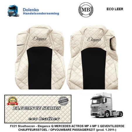 Sitzbezüge Für Mercedes-Benz MP4 Actros & Arocs (Basiclinie