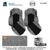 MERCEDES ACTROS MP4/MP5 Seat covers - Elegance,Ventilated Driver - Foldable Passenger seats (prod. since 2011)