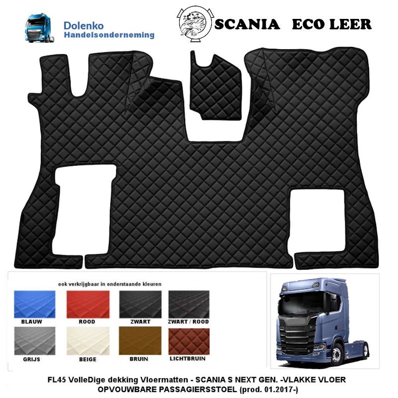 KRAM TRUCK gewatteerde vloermatten Compatibel met Fiat Ducato, Peugeot