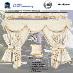 FULL CURTAIN SETS MERCEDES ACTROS MP4 -MP5 - ATEGO and AXOR