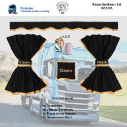 WINDOW CURTAIN SETS SCANIA SERIE R - G - P - NG