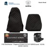SCANIA R & G & P Leather Seat covers - Elegance,  (prod. -9.2016) (different seats) FX03-UX03