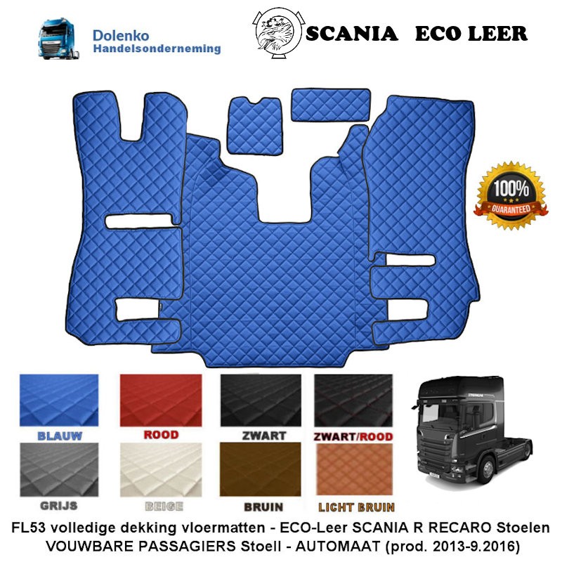 SCANIA R Recaro-Sitze - FOLDABLE BEIFAHRER - AUTOMATIC (Prod 2011 -2016) FL53-SM53