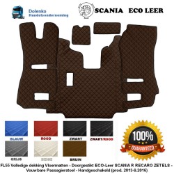 SCANIA R RECARO SEATS - FOLDABLE PASSENGER SEAT - MANUAL GEARBOX (prod. 2013-2016) FL55-SM55