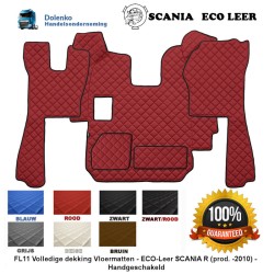 SCANIA R - TUNNELCOVER AND FLOORMATS - MANUAL GEARBOX - (PROD 2005-2010) - FL11-SM11