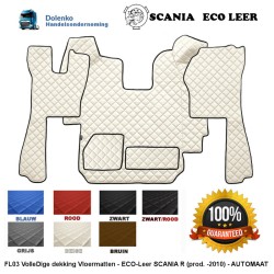 SCANIA R - TUNNELCOVER AND FLOORMATS - AUTOMATIC- (PROD 2005-2016) - FL03-SM03