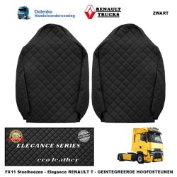 RENAULT T ECO LEATHER- CHAIRCOVERS - ELEGANCE, PROD. SINDS 2014 FX11-UX11