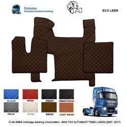 TUNNELCOVER AND FLOOR MATS FL06-SM06 SUITABLE FOR MAN TGX (2007-2017) AUTOMATIC 2 DRAWERS