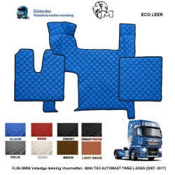 TUNNELCOVER AND FLOOR MATS FL06-SM06 SUITABLE FOR MAN TGX (2007-2017) AUTOMATIC 2 DRAWERS