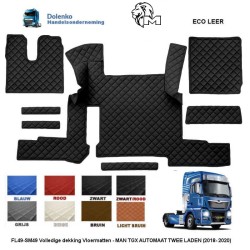 TUNNELCOVER AND FLOOR MATS FL49-SM49 SUITABLE FOR MAN TGX (2018-2020) AUTOMATIC 2 DRAWERS