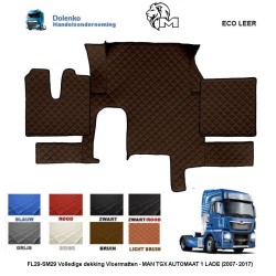 TUNNELCOVER AND FLOORMATS FL29-SM29 SUITABLE FOR MAN TGX (2007-2017) AUTOMATIC 1 DRAWER