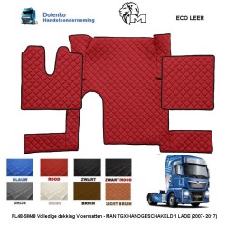 TUNNELCOVER AND FLOORMATS FL48-SM48 SUITABLE FOR MAN TGX (2007-2017) MANUAL GEARBOX - 2 DRAWERS