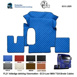 TUNNELCOVER AND FLOOR MATS FL21-SM21 SUITABLE FOR MAN TGA AUTOMATIC / MANUAL GEARBOX