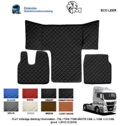 TUNNELCOVER AND FLOORMATS FL41-SM41 SUITABLE FOR MAN TGL-TGS-TGM (2013-2019) BIG CABIN