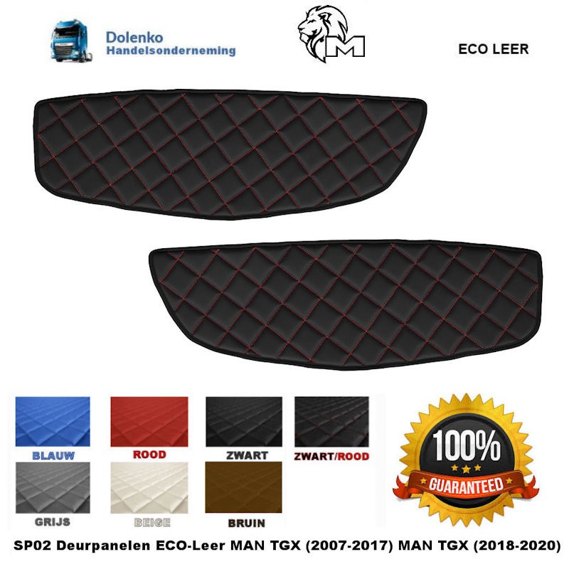 SP02, Door Panels suitable for MAN TGX (2007-2020) Different Colors