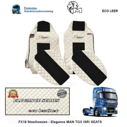 ECO LEDER Seat covers - Elegance, SUITABLE FOR MAN-TGX-ISRI-CHAIRS