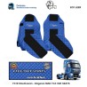 ECO LEDER Seat covers - Elegance, SUITABLE FOR MAN-TGX-ISRI-CHAIRS