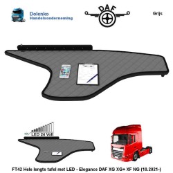 Volle Breite Tisch DAF XG -XG+-XF-NG (2021-.) FT42