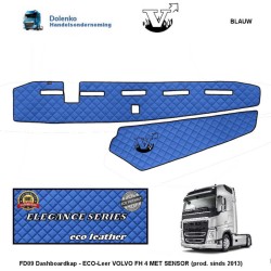 Dashboard Upholstery - ECO-Leather, VOLVO FH 4 WITH SENSOR (prod. sinds 2013)