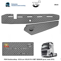 Dashboard Upholstery - ECO-Leather, VOLVO FH 4 WITH SENSOR (prod. sinds 2013)