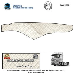 Dashboard Upholstery - ECO-Leather, MERCEDES ACTROS MP 4 (prod. since 2011) (Cab. Width 250cm)