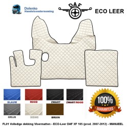 DAF ECO LEATHER TUNNEL COVERS AND FLOOR MATS FULL COVERAGE