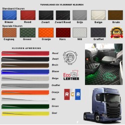 SCANIA G-NEXTGEN - TUNNELCOVER AND FLOORMATS - AUTOMATIC GEARBOX - (PROD. 2017-....) FL67-SM67
