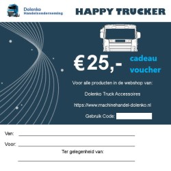 Cadeau Voucher voor de Trucker Leuk om te geven, leuk om te krijgen