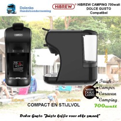 HIBREW DOLCE GUSTO CAMPING 700watt FOR MOBILE USE