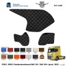 Dashboard mats - ECO-Leather, DAF XG - XG+ - XF.NG (2022-....) FD021-SD021
